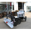Concrete Screed with Automatic Laser Control Systems